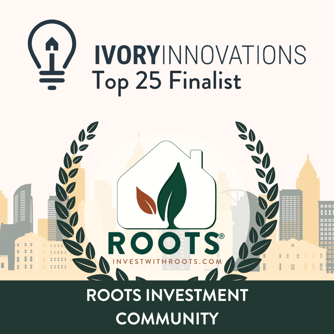 Roots is a Ivory Innovation Finalist