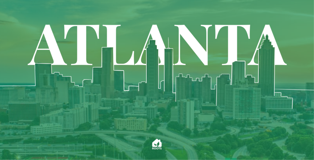 Atlanta cityscape graphic
